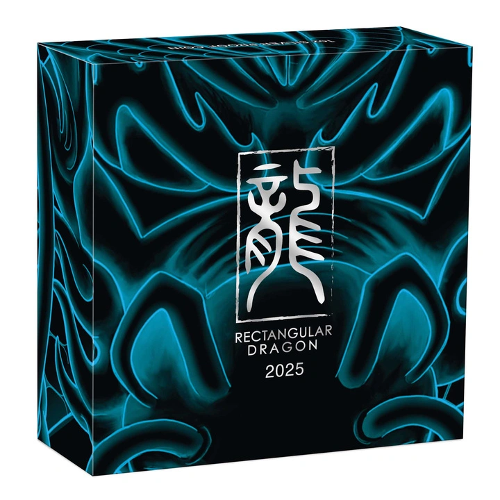 Lingote-Moneda Dragón 1 oz Plata 2025 Proof