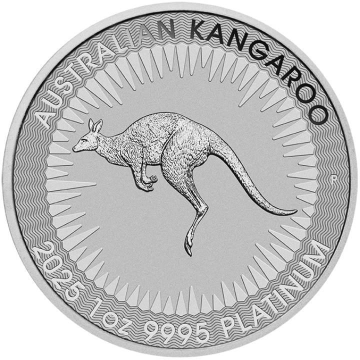 Kangourou australien 1 once de platine 2025