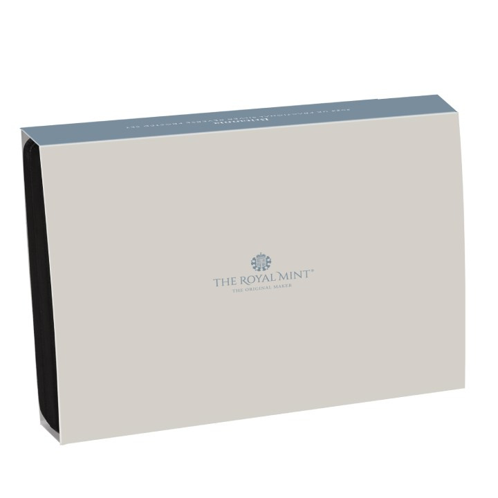 Zestaw 4 monet Britannia Srebro 2024 Reverse Frosted