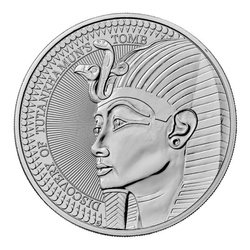 Tutankhamun Discovery 100° anniversario £5 Rame-nichel 2022
