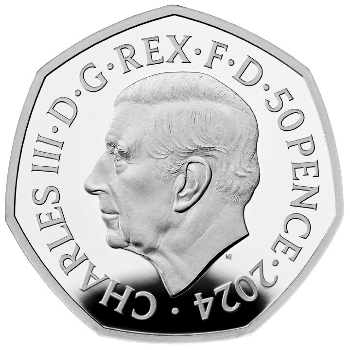 Ice Age Giants - Giant Deer 50p Silber 2024 Proof