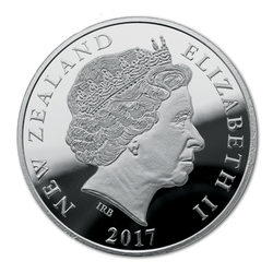 Laughing Owl 1 once d'argent 2017 Proof