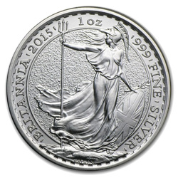 Britannia 1 uncja Srebra 2015