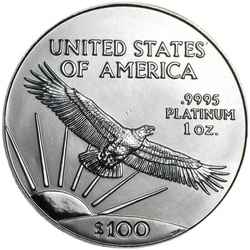 Platynowa Moneta Liberty - American Eagle 1 uncja Platyny Różne Roczniki