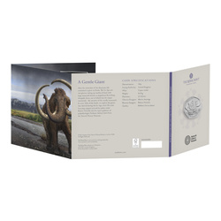 Cuentos de la Tierra - Mamut estepario 50p Cuproníquel 2024