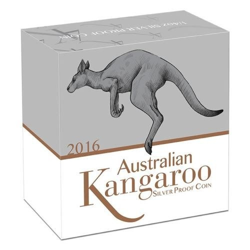 Australijski Kangur 1/4 uncji Srebra 2016