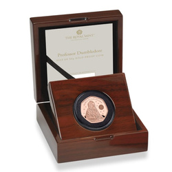 Harry Potter: Albus Dumbledore 50p Złoto 2023 Proof