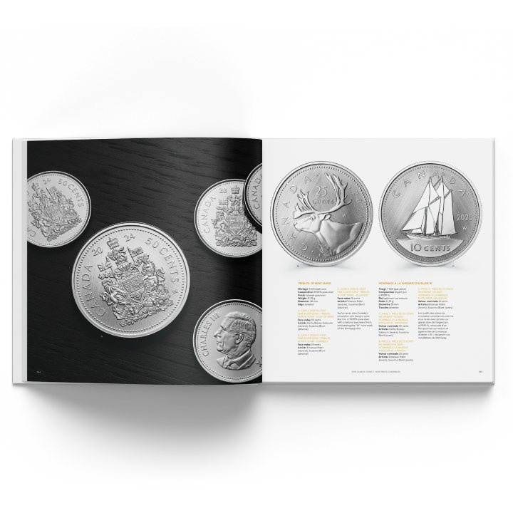 Set Canada: Annual Collection Book cu ediție specială 6 monede 2024