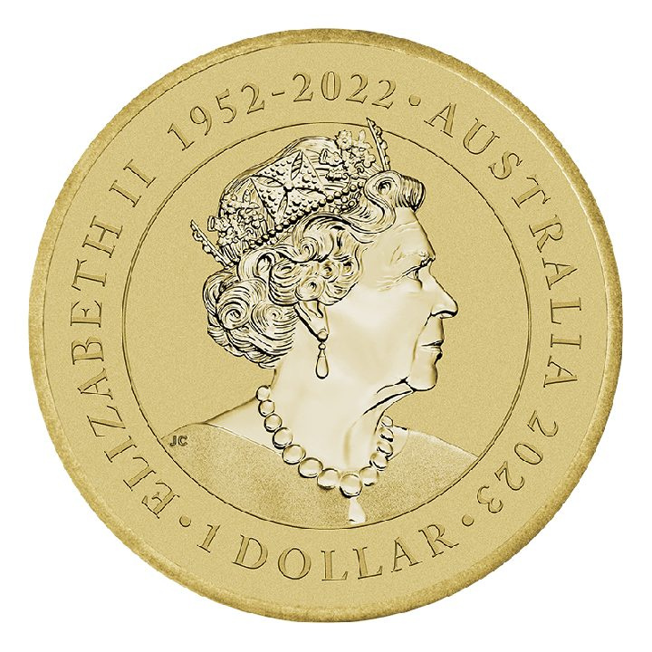 Anzac Day 1 dolar aluminiu-bronz 2023 în card