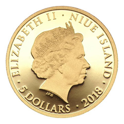 Niue: Habemus Papam 1978-2018 1/10 unce zlata 2018 Proof