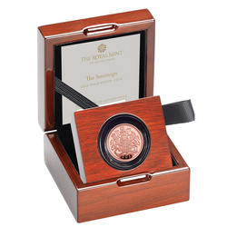 Great Britain: Gold Sovereign Elizabeth II 2022 Proof 