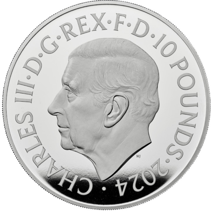 III. Károly király koronázása 1/4 uncia arany 2023 Proof