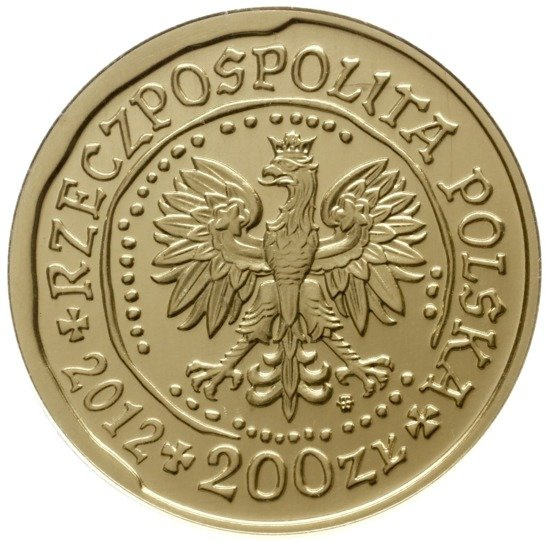 Orzeł Bielik 1/2 uncji Złota 2012
