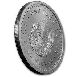 Aztec Calendar 1 oz Silver