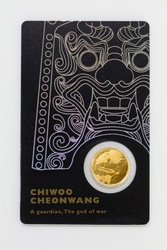 Chiwoo Cheonwang 1/10 oncia d'oro 2018 (nero)