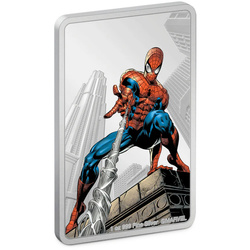 Niue: Marvel - Spider-Man kolorowany 1 uncja Srebra 2023 Proof