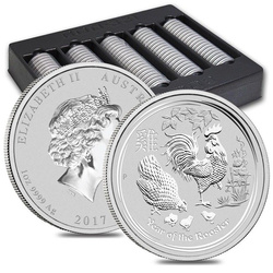 Lunar II: Año del Gallo 1 oz Plata 2017
