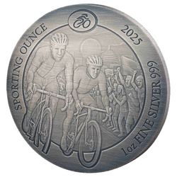 Ruanda: Sporting Ounce - Set de 3 monedas 1 oz Plata 2025
