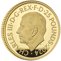 Seis Décadas de 007 1/4 oz Oro 2024 Proof