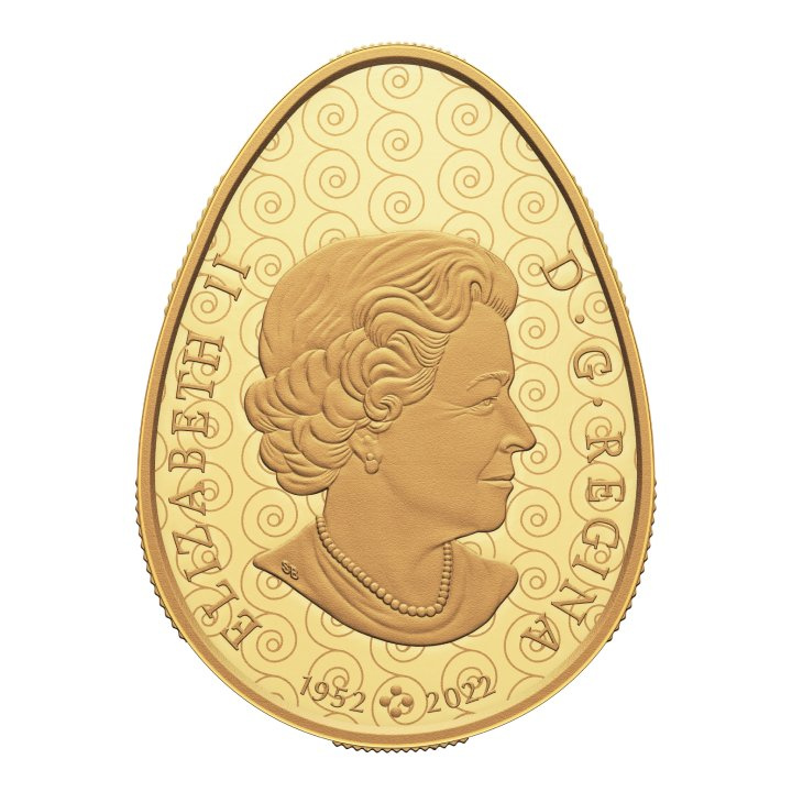 Canadá: Easter egg Oro 2023 Proof