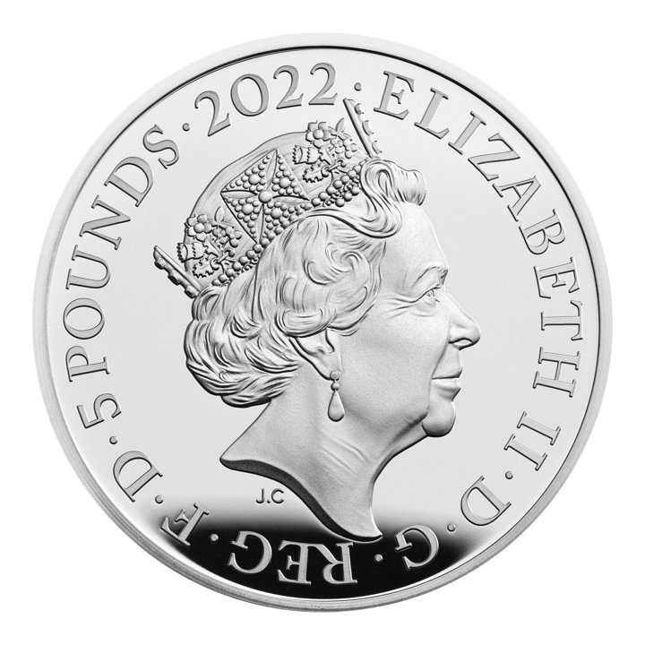 The Queen’s Reign Commonwealth Argint £5 2022 Proof
