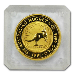 Canguro Australiano - Nugget 1/2 oz Oro 1991