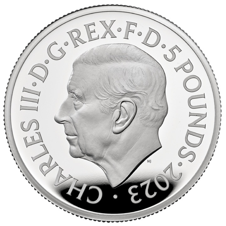 Orgoglio dell'Inghilterra £5 Argento 2023 Proof