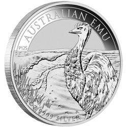 Emu australiano 1 oncia d'argento 2024