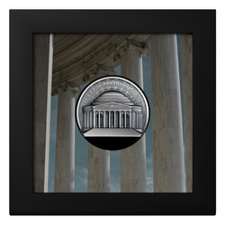 Cook Islands Historical Monuments - Jefferson Memorial 2 oz Argint 2026 Antiqued Ultra High Relief