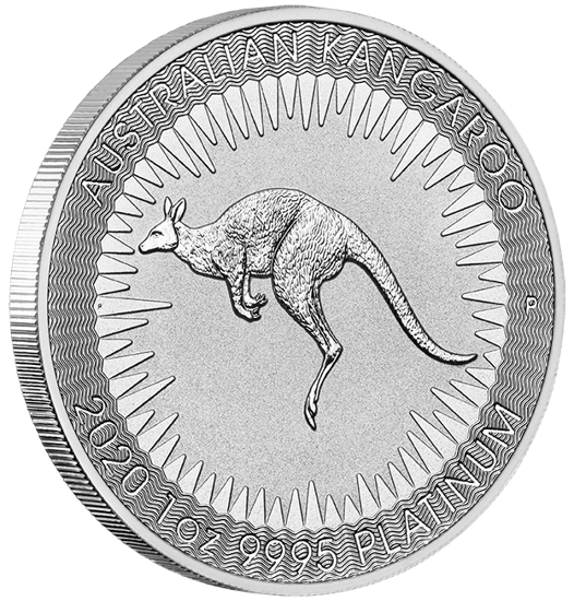 Australisches Känguru 1 oz Platin 2020 PAKET 10 Stück