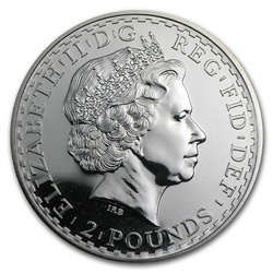 Britannia 1 uncja Srebra 2001