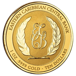 Grenada: Shark Diver 1 uncja Złota 2024 Proof