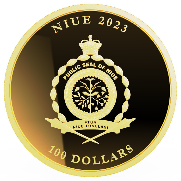 Niue: Magnum Opus 1 unce zlata 2023 Prooflike
