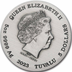 III. Károly király koronázása 50 pence ezüst 2023 Proof