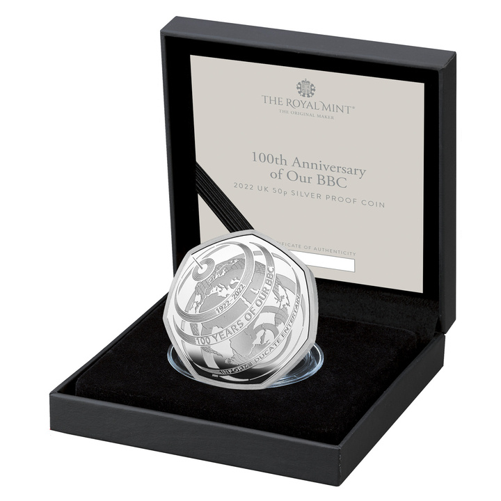 BBC 100th Anniversary Plata 2022 Proof