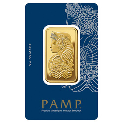 PAMP Suisse Fortuna 1 oz Goldbarren Veriscan