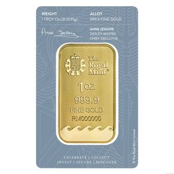 1 oz Gold Bar Britannia