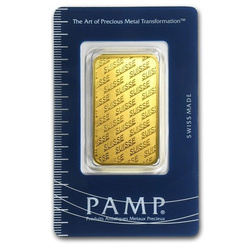 100 gram Gold Bar Pamp Suisse Certipack