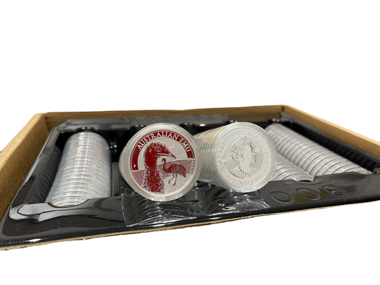 Ausztrál Emu 1 uncia ezüst 2022