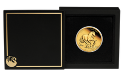 Australijski dziki koń - Brumby 1 uncja Złota 2021 Proof