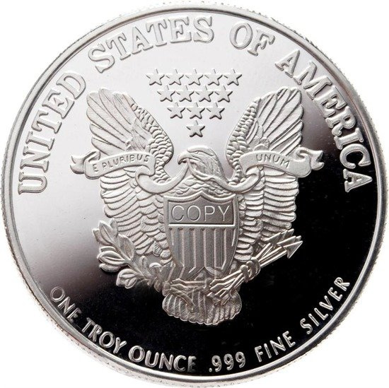 Águila Americana 1 oz Plata Redonda
