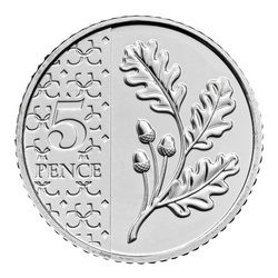 Série de 8 pièces en cupronickel Grande-Bretagne Definitive 2025