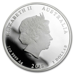 Drache und Phönix 1 oz Silbermünze 2018