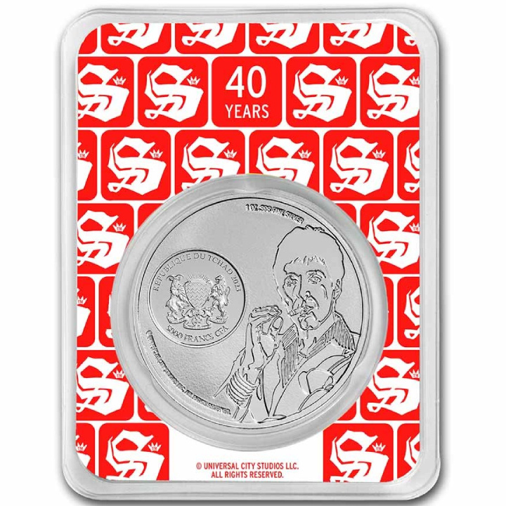 Chad: Scarface - 40th Anniversary 1 oz Silver 2023 Slab