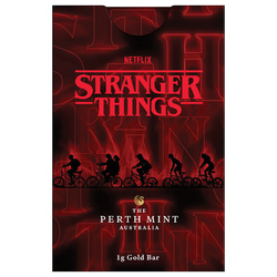 Lingote de oro Stranger Things 1 g de oro 2026