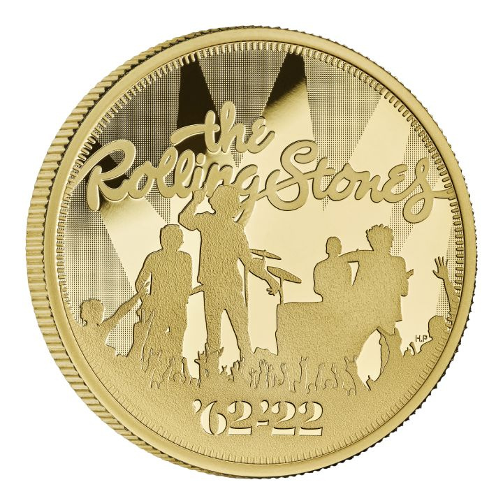 The Rolling Stones 1 oncia d'oro 2022 Proof