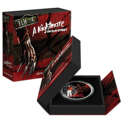 Niue: A Nightmare on Elm Street coloured 1 oz Silber 2022 Proof