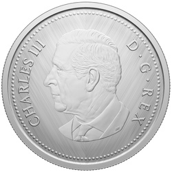 Canada: Tribute - W Mint Mark "Bluenose" 10-cents Silver 2025 Specimen