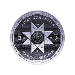 Tokelau: Vivat Humanitas 1 oz Silber 2022 Proof