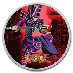 Set of 2 coins Niue: Yu-Gi-Oh! Yami Yugi, Dark Magician colorized - 25th Anniversary 2 x 1oz Silber 2022